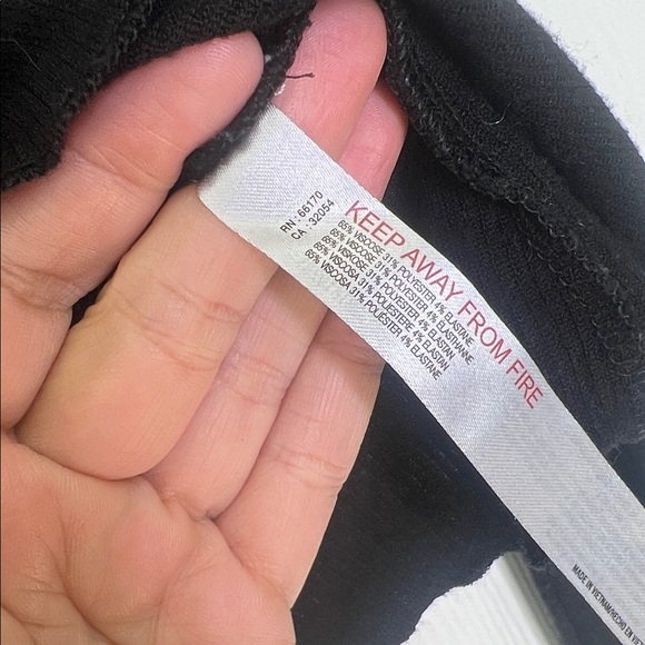 Free People - Intimately Keep It Basic Black Ribbed Soft Henley Blouse Small - Picture 9 of 10